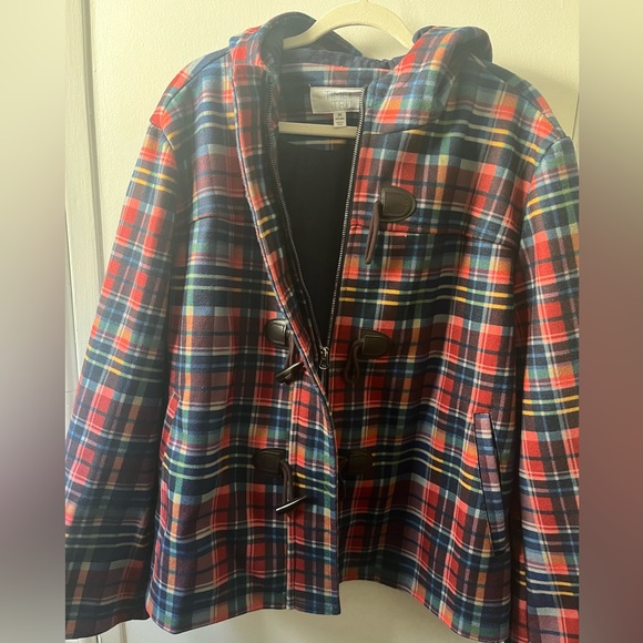 *Brand New* 3X (24W - 26W) Time and Tru Plaid Jacket - Picture 4 of 6